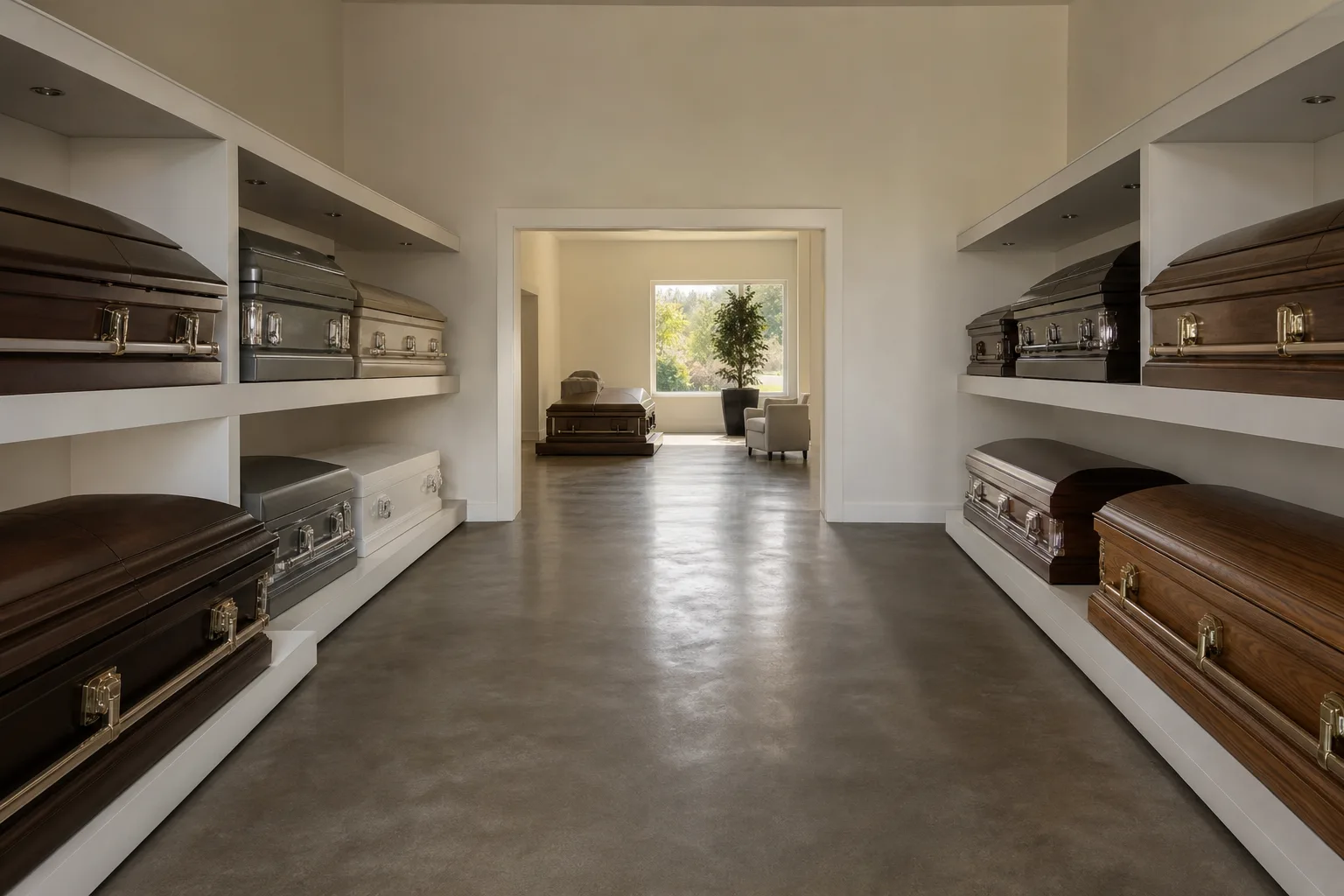 Buying the casket somewhere else, and what to check before the truck arrives